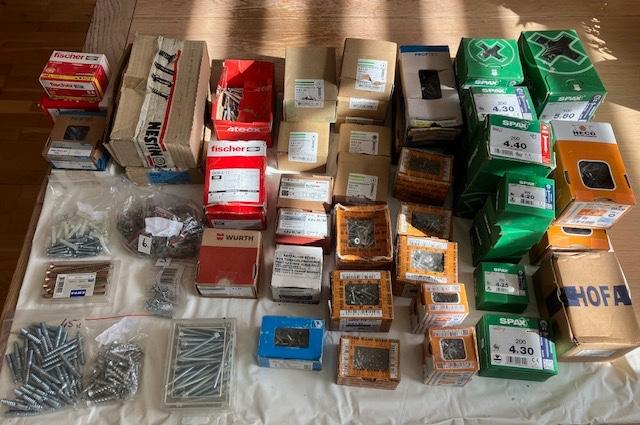 diverse schroeven,pluggen en ringen, Ophalen of Verzenden, Nieuw, Overige typen, Rvs