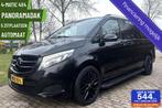 ✅Mercedes-Benz V-klasse V250 d 4-MATIC 4X4 PANO. LED Lang, Auto's, Automaat, Gebruikt, 2000 kg, Zwart