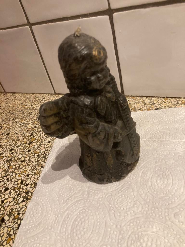 Kaars engel, Ophalen of Verzenden, Zo goed als nieuw, Overige materialen, Minder dan 25 cm