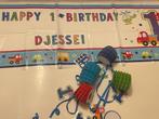 Feestversiering jongen 1 jaar, Ophalen of Verzenden, Zo goed als nieuw, Versiering, Verjaardag