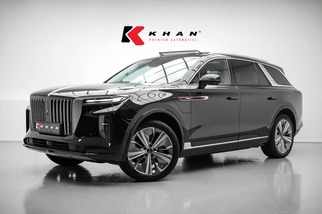 Hongqi E-HS9 Business 84 kWh |BOMVOLL|7zits|Pano|360 Camera|, Automaat, 131 €/maand, 7 stoelen, Zwart