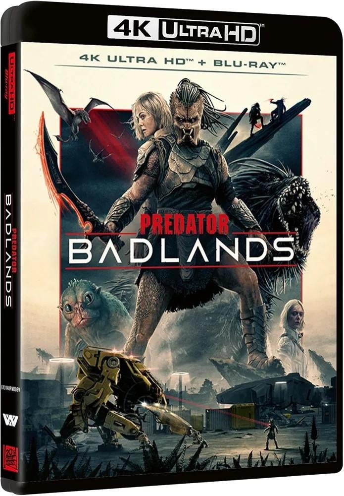 Predator Badlands 4K Ultra HD/UHD Blu-Ray IT NLO (Sealed), Cd's en Dvd's, Blu-ray, Ophalen of Verzenden, Nieuw in verpakking, Actie