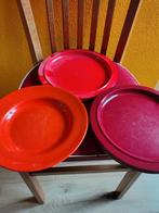 Retro mepal borden, rood en oranje, Ophalen, Rood, Overige typen