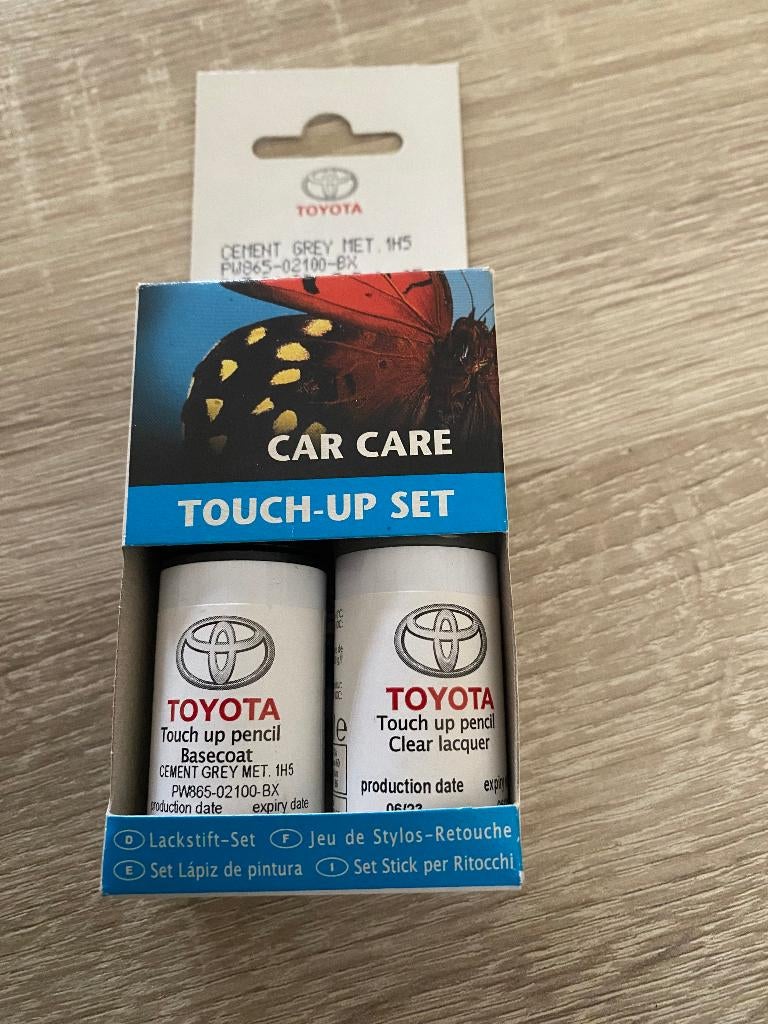 Lakstift Toyota, Ophalen