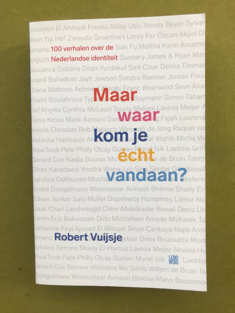 Robert Vuijsje - Maar waar kom je écht vandaan?, Gelezen, Vuijsje, Maatschappij en Samenleving, Ophalen of Verzenden