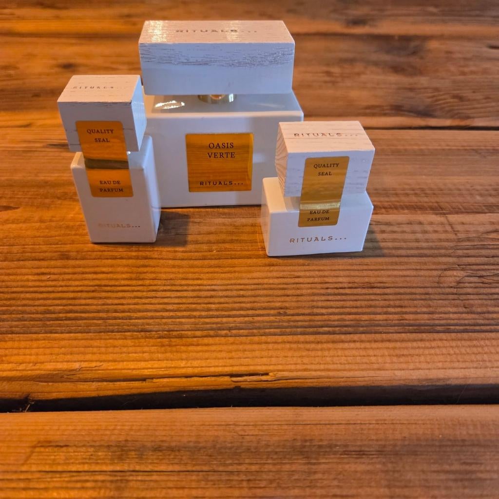 Rituals oasis verte 3 flessen, Sieraden, Tassen en Uiterlijk, Uiterlijk | Parfum, Ophalen of Verzenden, Nieuw