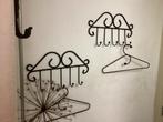 Gietijzeren kapstokken en sleutelrekje incl. hangers, Gebruikt, Minder dan 100 cm, Metaal, Ophalen