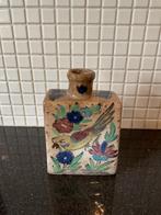 Antieke Perzische Qajar Fles met Handgeschilderde Decoratie, Ophalen of Verzenden