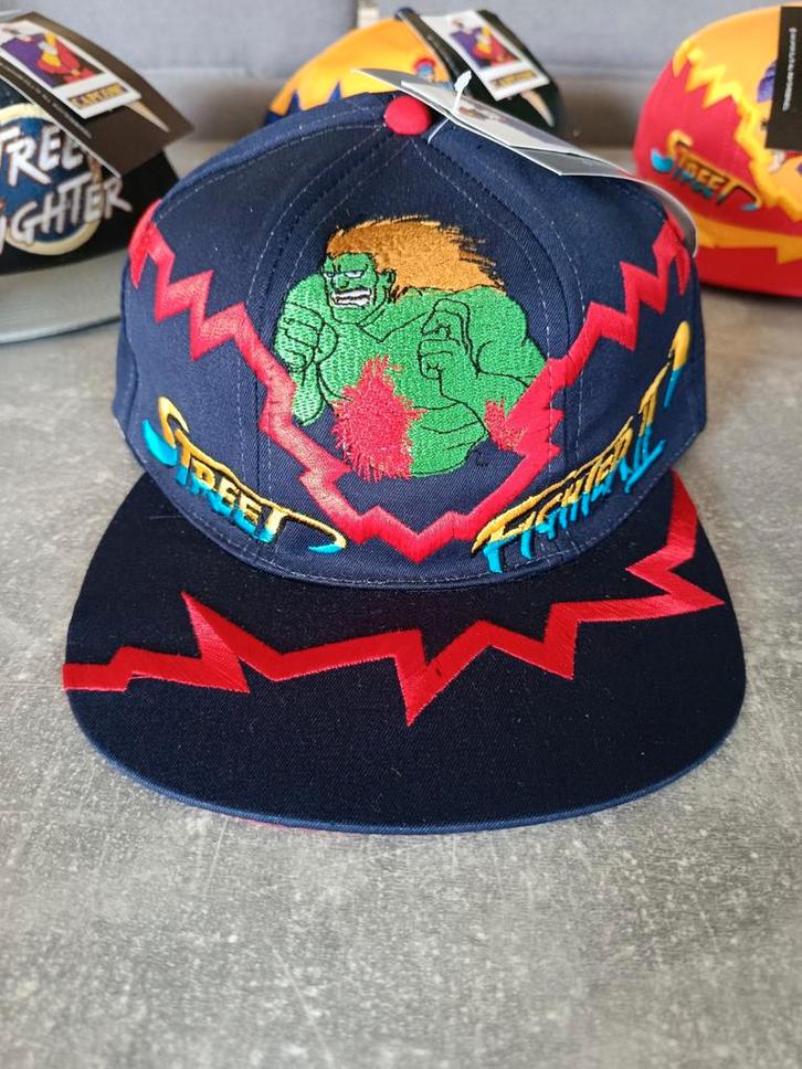 Street Fighter Blanka cap 1996, Kleding | Heren, Hoeden en Petten, Nieuw, Ophalen