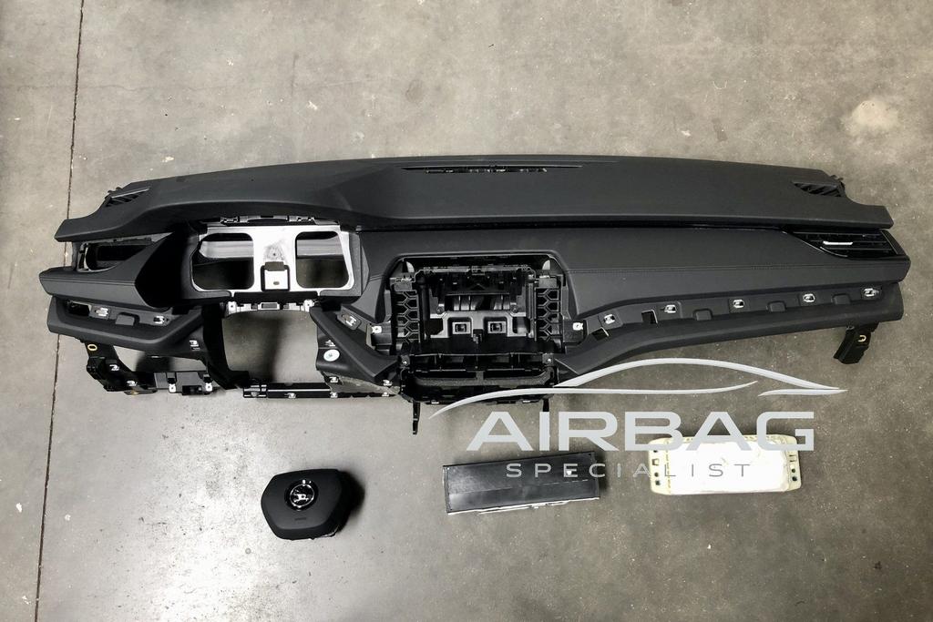Skoda Octavia 2020+ airbag set dashboard stuur airbag passag, Gebruikt, -, -, Ophalen of Verzenden