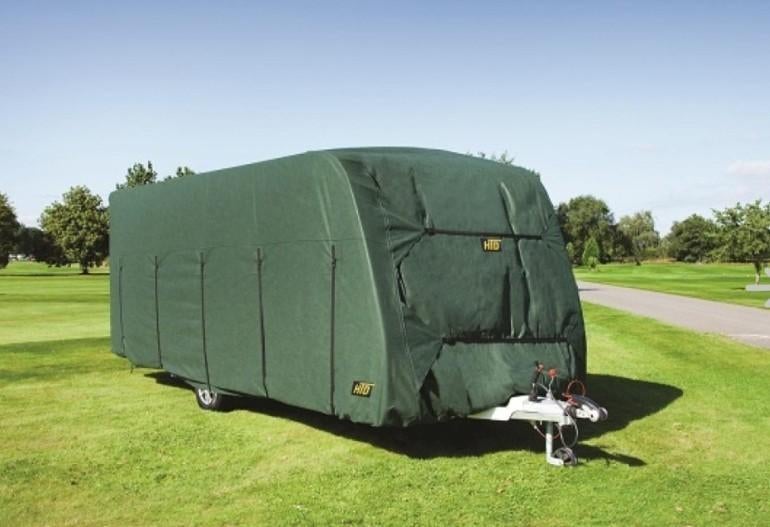 HTD Caravanhoes 450x213 zgan - Bescherming voor uw caravan, Caravans en Kamperen, Ophalen of Verzenden, Zo goed als nieuw