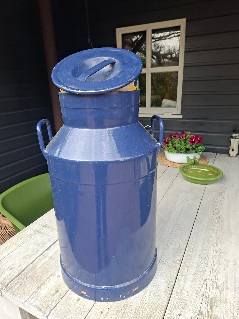 Oude melkbus / brocante / decoratie, Ophalen, Gebruikt