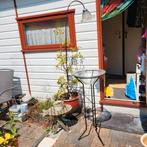 Lamp met glazen schotel, Ophalen, Zo goed als nieuw, Glas, Minder dan 100 cm