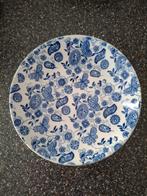 Petrus Regout Maastricht schotel met vlinderdecor, Ophalen of Verzenden