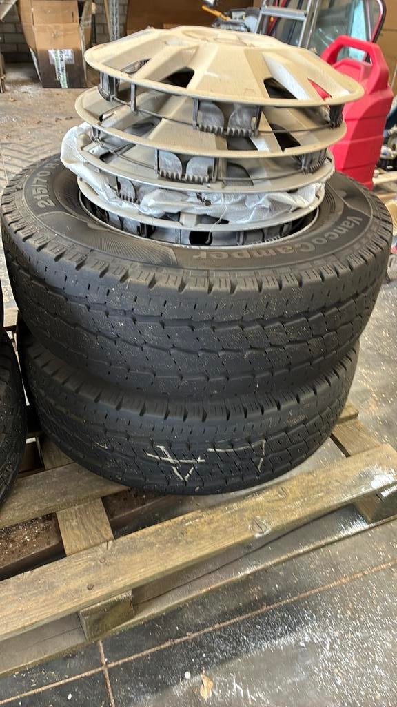 Camperbanden op velg, Overig, 15 inch, Banden en Velgen, Ophalen of Verzenden