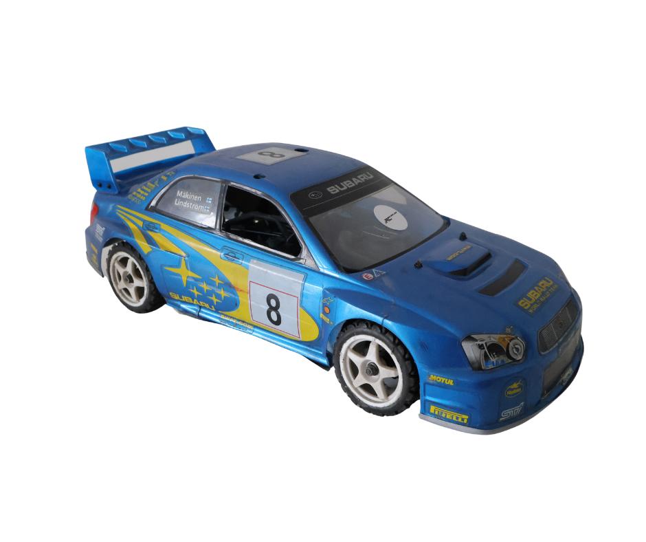 Kyosho Pure Ten Alpha Subaru 1/10 nitro rc auto, Hobby en Vrije tijd, Modelbouw | Radiografisch | Auto's, Gebruikt, Ophalen of Verzenden