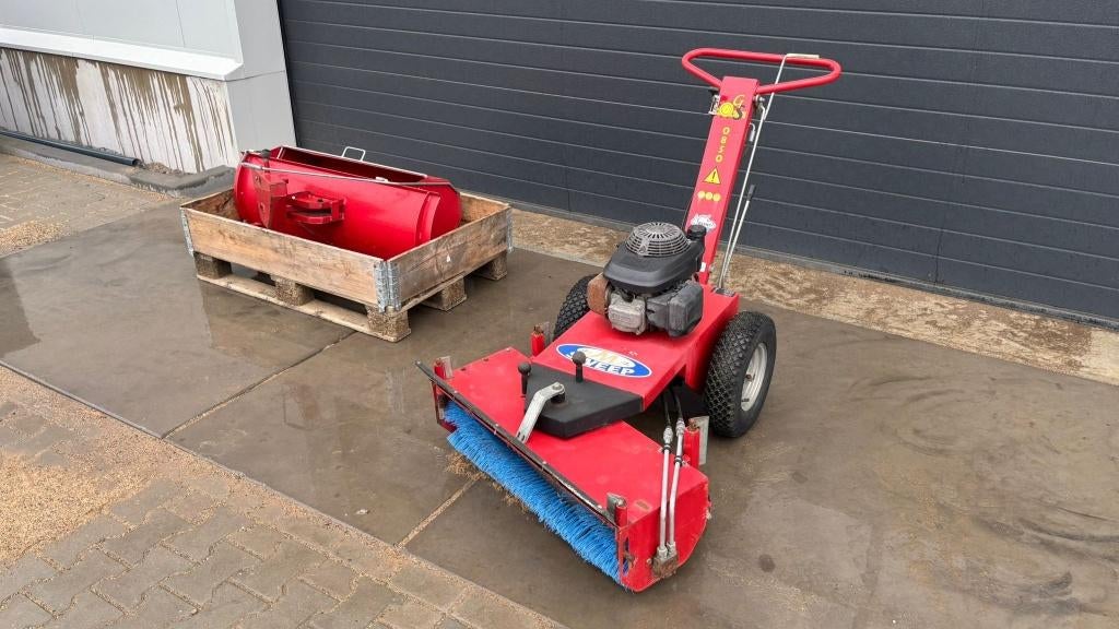 M-Sweep 0850 HB veegmachine met opvangbak, Ophalen, Gebruikt, M sweep