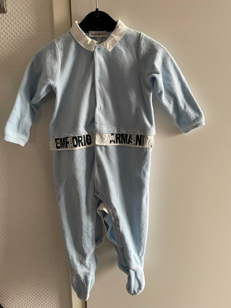 Emporio armani fluweel pakje 74, Ophalen of Verzenden, Zo goed als nieuw, Jongetje, Pakje