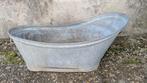 Frans zinken bad voor planten, drankjes koelen, koelbak, Ophalen of Verzenden