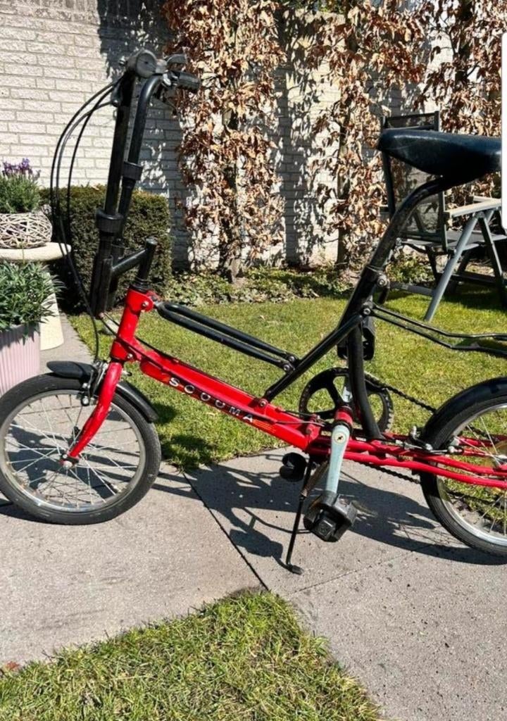 Vintige scooma vouw fiets, Fietsen en Brommers, Fietsen | Vouwfietsen, Ophalen, Gebruikt