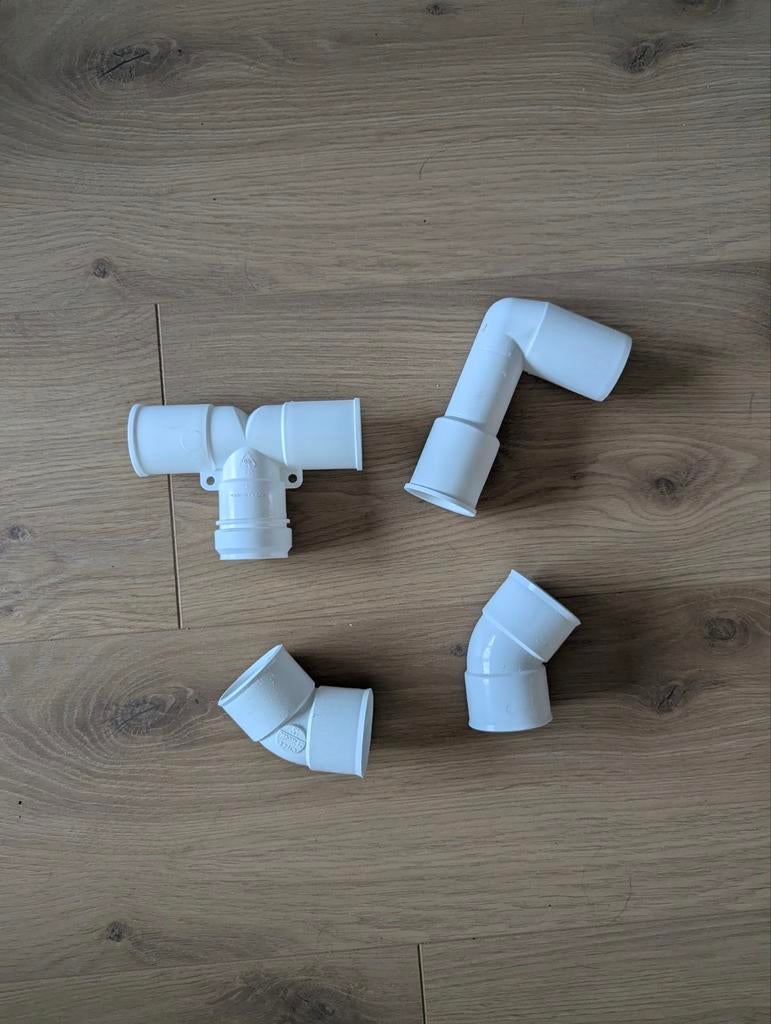 PVC Buizen en Bochten - Diverse Maten, Bochten, Pvc, Nieuw, Ophalen of Verzenden