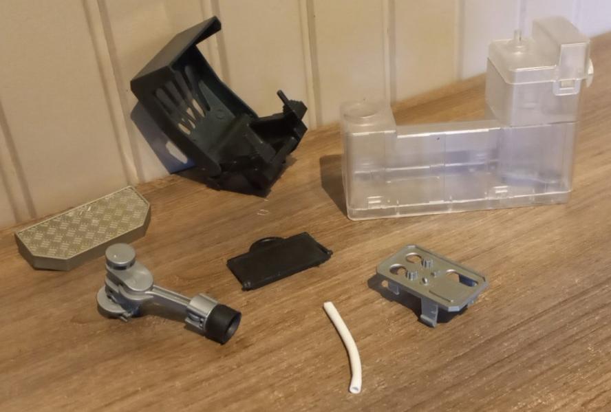 Bruder Brandweerladderopbouw DLK 23 / 12 onderdelen, Ophalen of Verzenden, Gebruikt