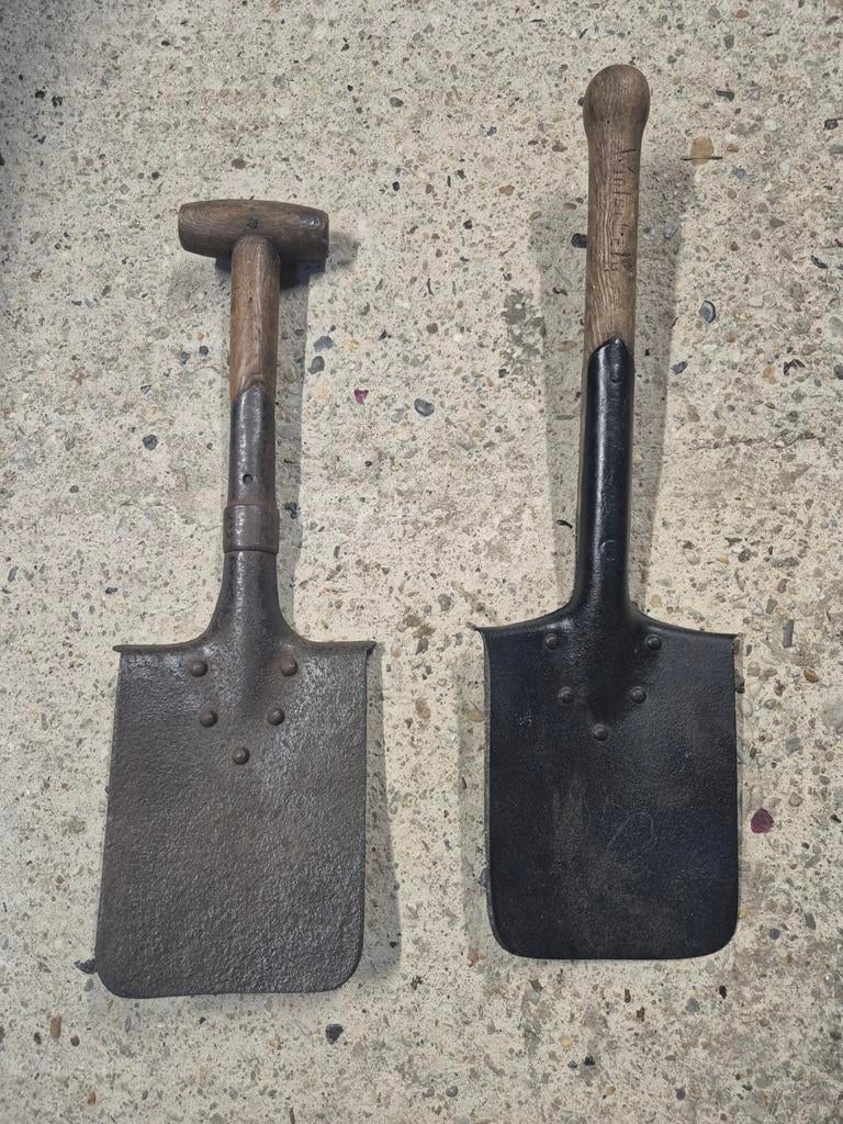 2x schepje, Verzamelen, Ophalen of Verzenden, Landmacht, Duitsland