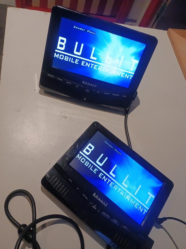 Portable dvd speler Bullit ,met scherm. Voor onderweg., Gebruikt, Draagbaar, Ophalen of Verzenden, Overige merken