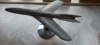 Vintage Art Deco 1950s Design Aluminum Desktop Airplane, Ophalen of Verzenden, Gebruikt