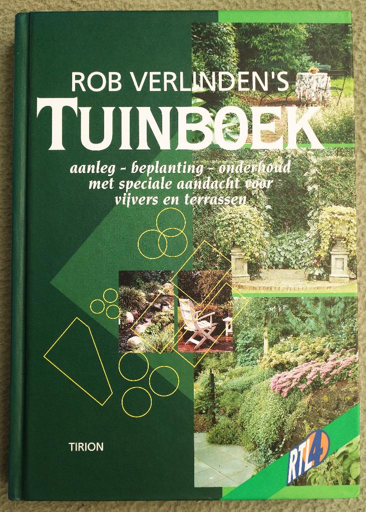 Rob Verlinden's Tuinboek, Verzenden, Zo goed als nieuw, Rob Verlinden, Tuinieren en Tuinplanten