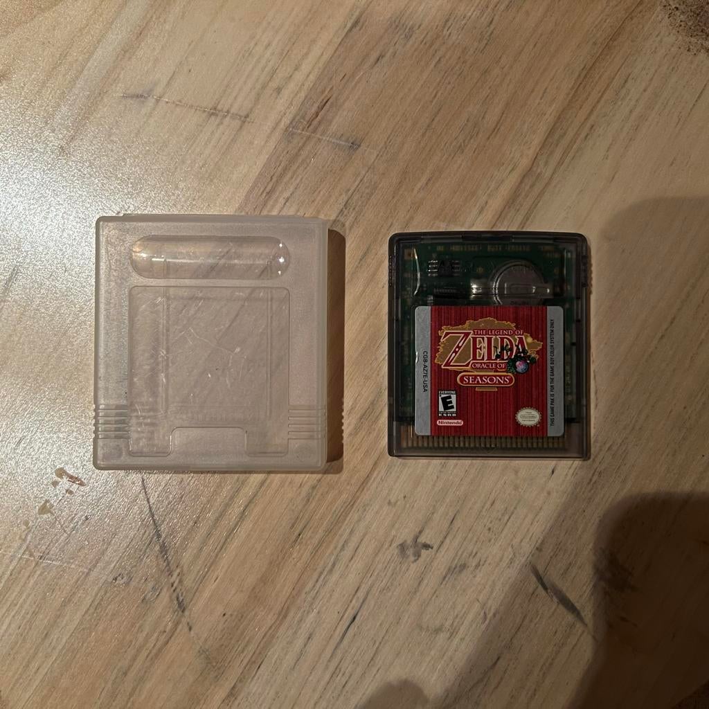 Zelda Oracle of Seasons Game Boy Color, Spelcomputers en Games, Games | Nintendo Game Boy, Avontuur en Actie, Gebruikt, 1 speler