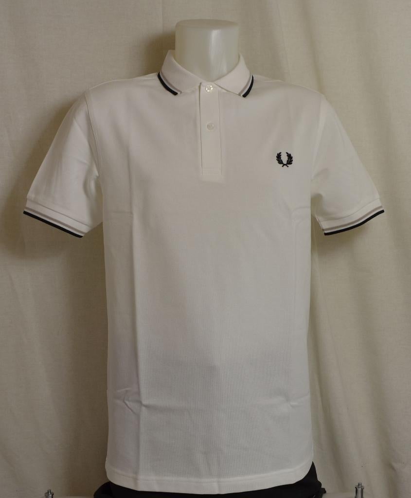 polo fred perry m3600-p72 wit maat M, XL en XXXL nieuw, Wit, Ophalen of Verzenden, Fred Perry, Maat 56/58 (XL)