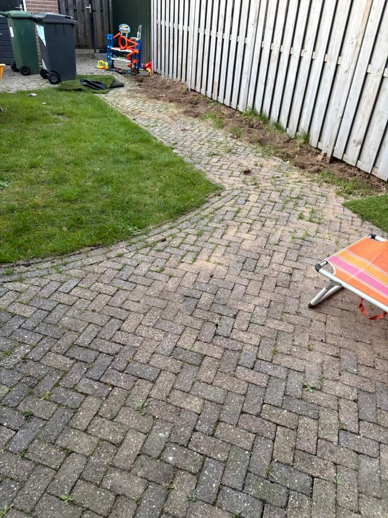klinkers gratis afhalen, Tuin en Terras, Tegels en Klinkers, Ophalen of Verzenden, Zo goed als nieuw, Beton, Klinkers
