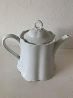 Hutschenreuther theepot - Wit porselein, Overige typen, Ophalen of Verzenden, Zo goed als nieuw, Effen