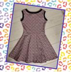 Zomerjurk roze met hartjes, mt 104, Kinderen en Baby's, Kinderkleding | Maat 104, Ophalen of Verzenden, Zo goed als nieuw, Meisje