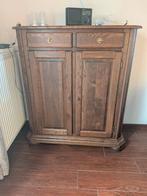 Houten kast met lades en deuren, Antiek en Kunst, Ophalen of Verzenden