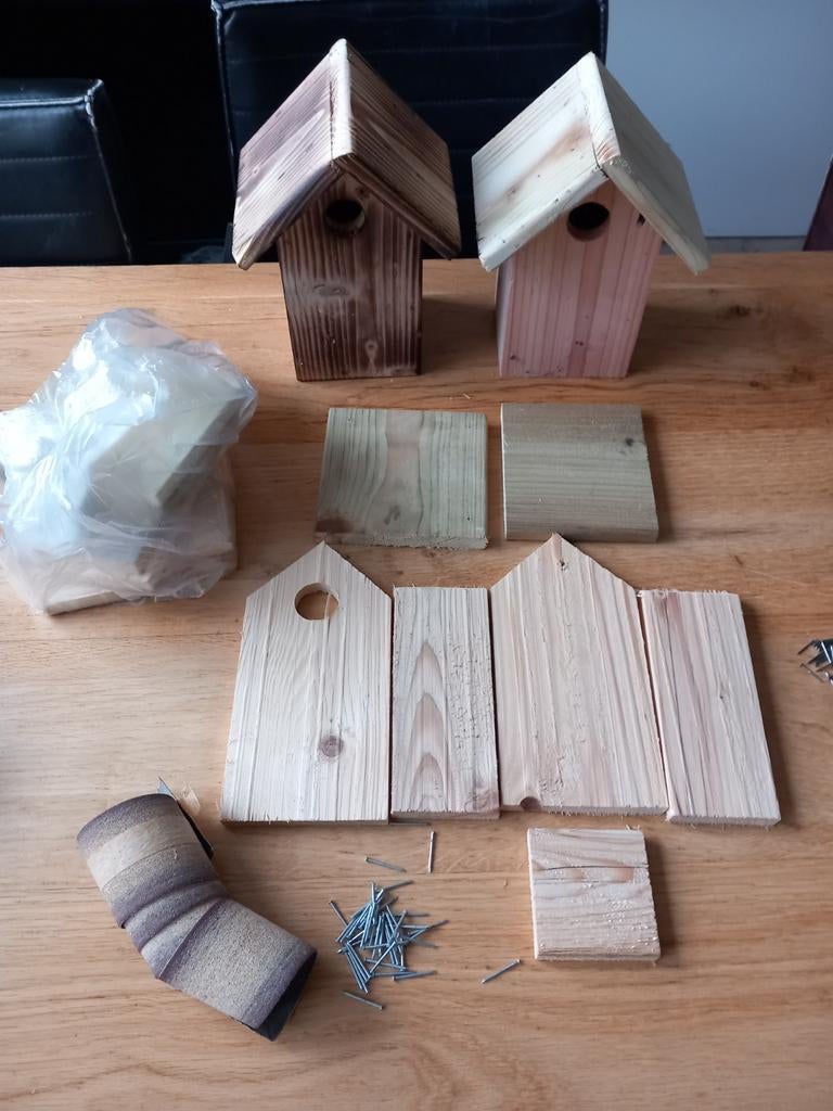 Nestkasje vogelhuisjes bouwpakket, Ophalen of Verzenden, Nieuw