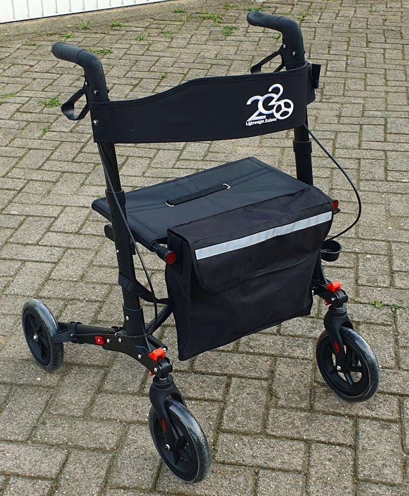 Lichtgewicht Rollator dubbel inklapbaar NIEUW, Rollator 2020, Rollator 2020, Nieuw, Ophalen of Verzenden