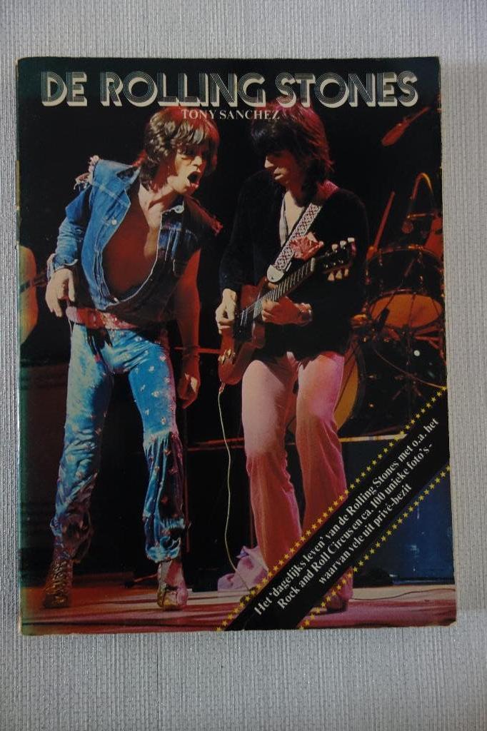 Boek Rolling Stones, Ophalen of Verzenden, Zo goed als nieuw, Boek, Tijdschrift of Artikel