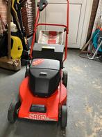 SABO grasmaaier Accu + lader, Cirkelmaaier, Gebruikt, Accu-grasmaaier, Opvangzak