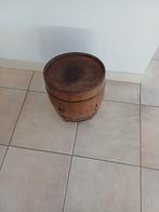 Houten drank tonnetje, Ophalen