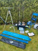 Vercelli hengels, tronixpro molens, viskoffer, driepootsteun, Ophalen, Complete set
