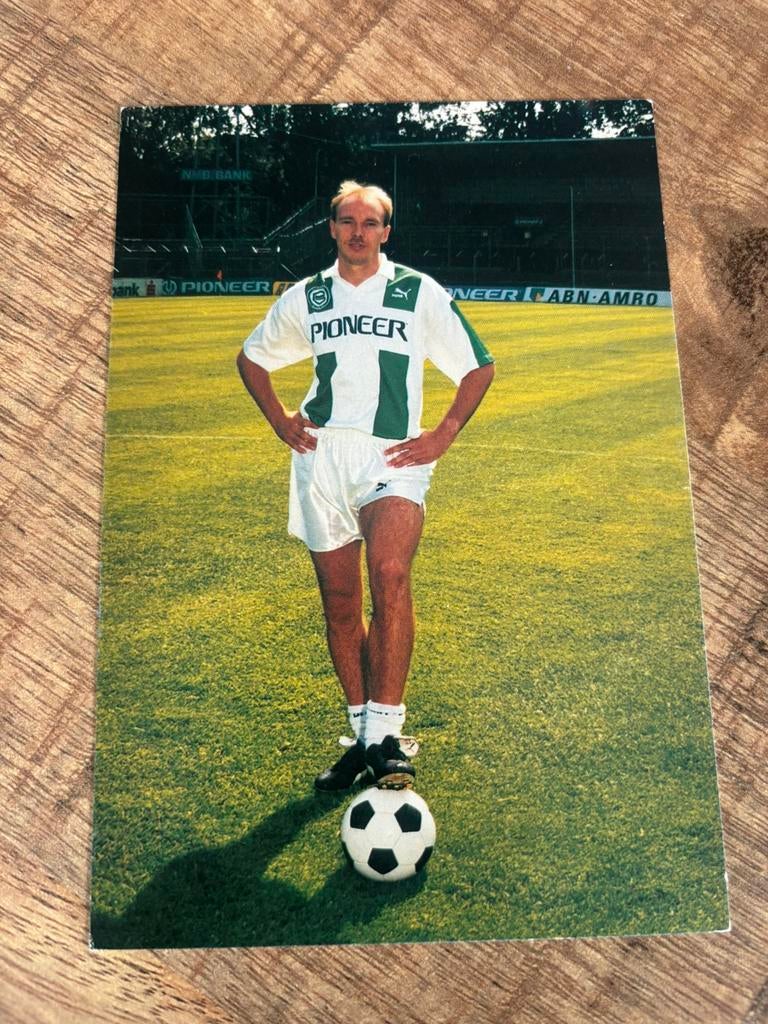 Joop Gall - FC Groningen Spelerskaart, Ophalen of Verzenden, Zo goed als nieuw, Overige binnenlandse clubs, Spelerskaart