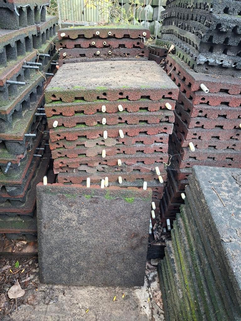 72 rubberen tegels 50x50x5 cm staltegels stalmatten, Dieren en Toebehoren, Stalling en Weidegang