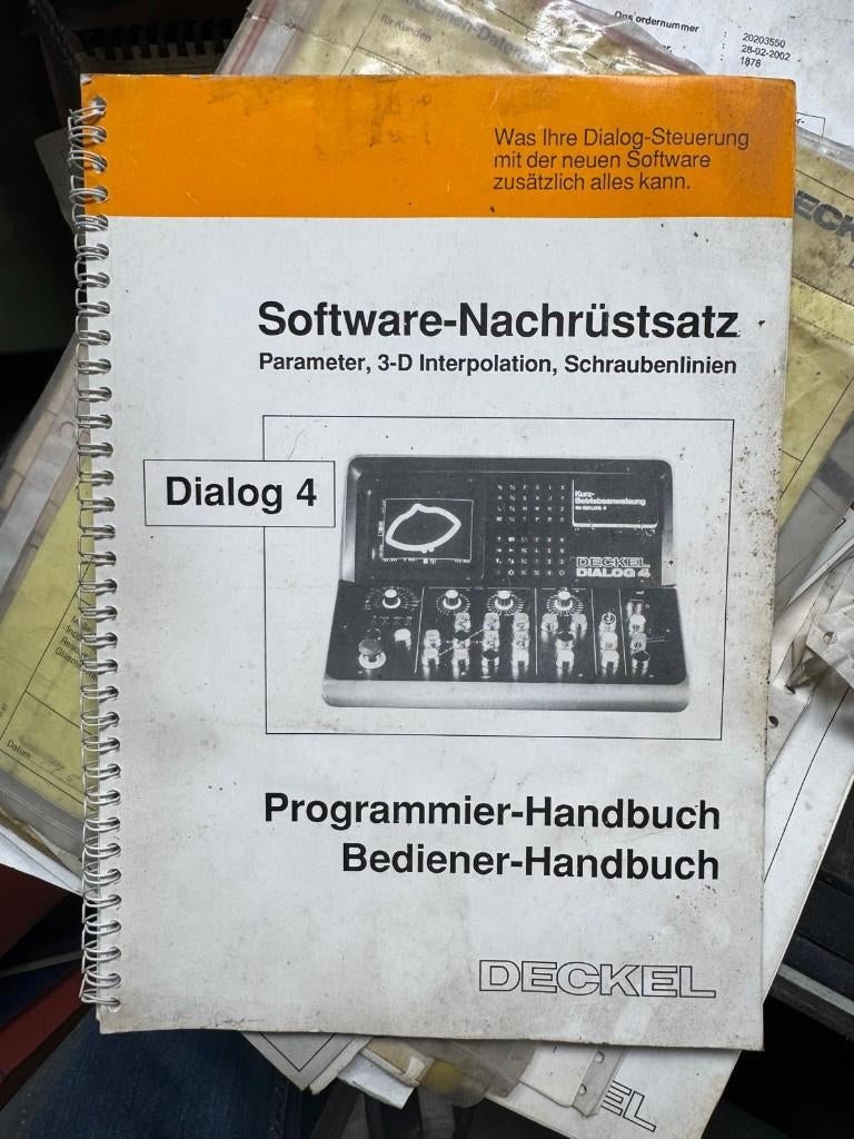 dialog 4 besturing van deckel fp42nc, Doe-het-zelf en Verbouw, Ophalen, Gebruikt