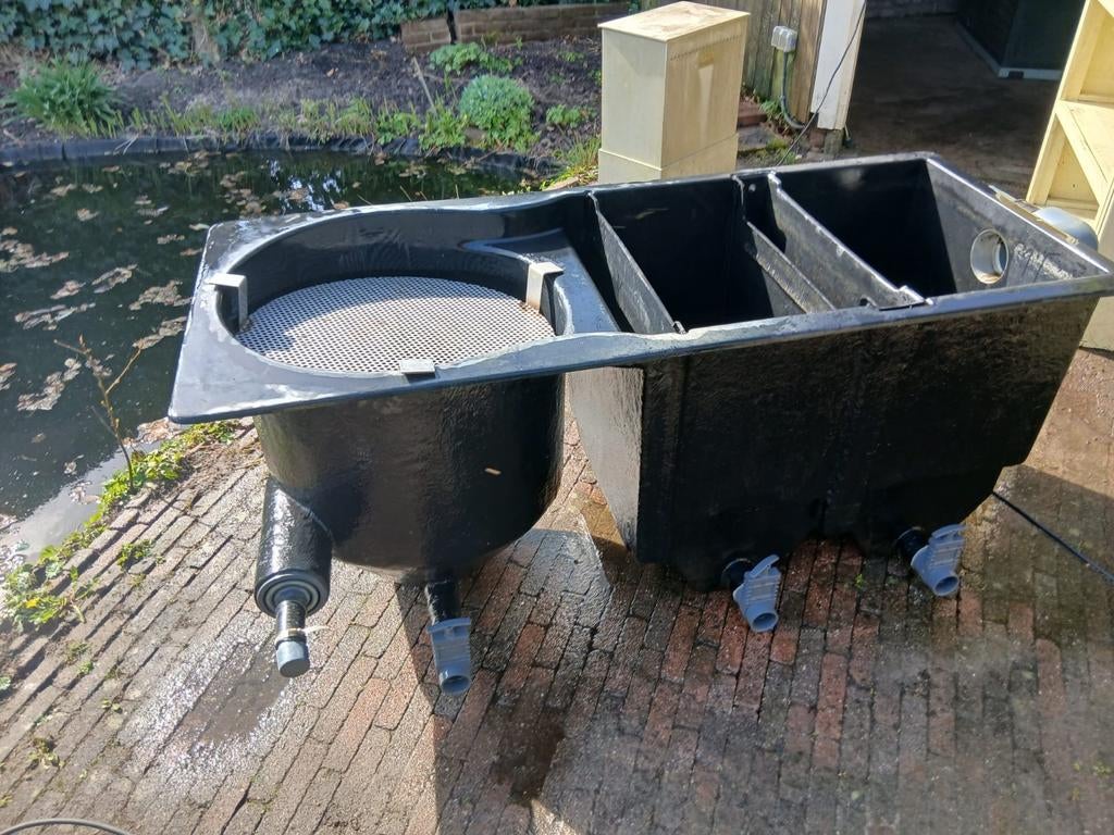 3 kamerfilter met vortex, Tuin en Terras, Vijver-toebehoren, Ophalen, Gebruikt