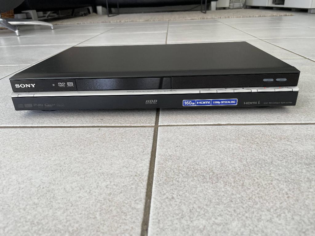SONY RDR-HX785 DVD-recorder met 160 GB harddisk, Ophalen, Gebruikt, Harddiskrecorder, Met dvd-recorder