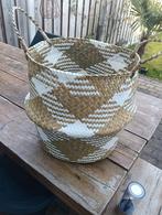 Ibiza mand, Ophalen, Zo goed als nieuw, Rond, Riet