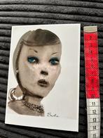 1017.Kunstkaart Marlene Dumas Barbie original 1997, Ophalen of Verzenden, Ongelopen