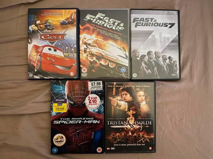 5 DVD-films te koop (1,00€ per stuk), Cd's en Dvd's, Dvd's | Tv en Series, Zo goed als nieuw, Actie en Avontuur, Vanaf 12 jaar